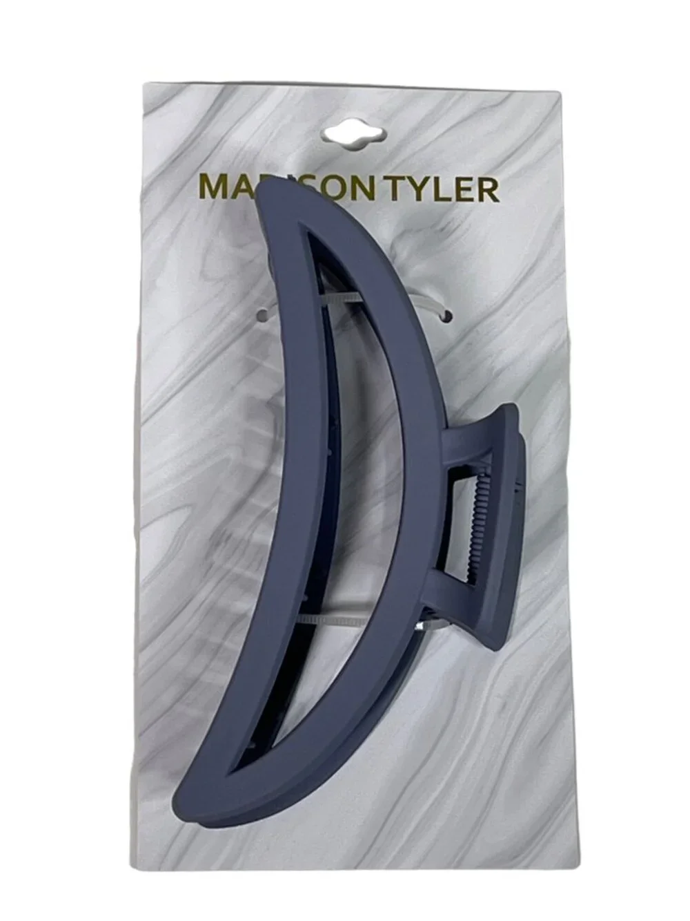 Madison Tyler Purple Hair Claw Clip Matte Womens Girls Hair Accessory